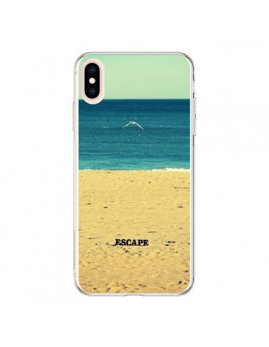 Coque iPhone XS Max Escape Mer Plage Ocean Sable Paysage - R Delean