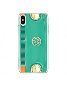 Coque iPhone XS Max Groovy Van Hippie VW - R Delean