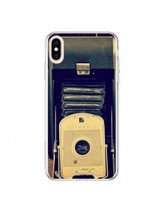 Coque iPhone XS Max Appareil Photo Vintage Polaroid Boite...