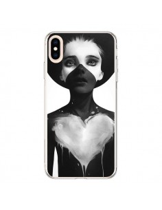 Coque iPhone XS Max Fille Coeur Hold On - Ruben Ireland