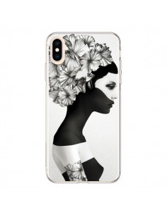Coque iPhone XS Max Marianna Fille Fleurs - Ruben Ireland...