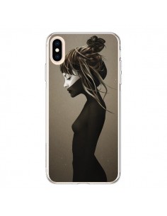 Coque iPhone XS Max Fille Pensive - Ruben Ireland