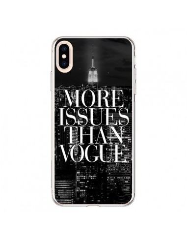 Coque iPhone XS Max More Issues Than Vogue New York - Rex Lambo