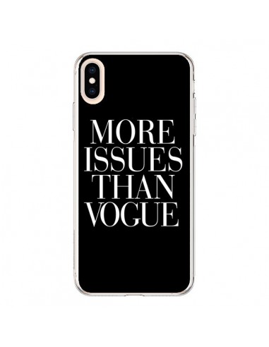Coque iPhone XS Max More Issues Than Vogue - Rex Lambo