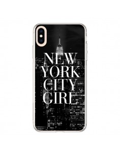 Coque iPhone XS Max New York City Girl - Rex Lambo