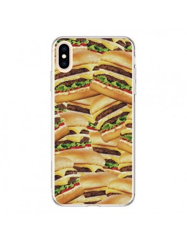 Coque iPhone XS Max Burger Hamburger Cheeseburger - Rex Lambo