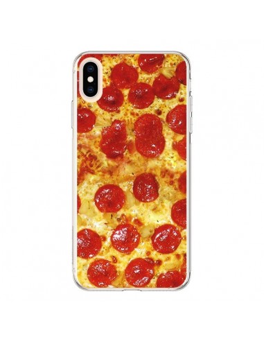 Coque iPhone XS Max Pizza Pepperoni - Rex Lambo