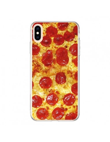 Coque iPhone XS Max Pizza Pepperoni - Rex Lambo