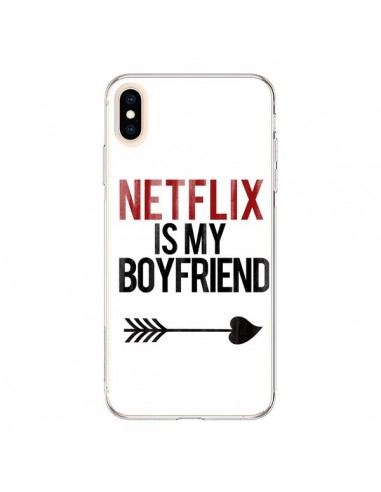 Coque iPhone XS Max Netflix is my Boyfriend - Rex Lambo