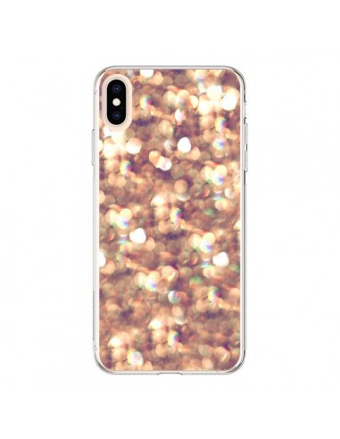 coque iphone xs or glitter