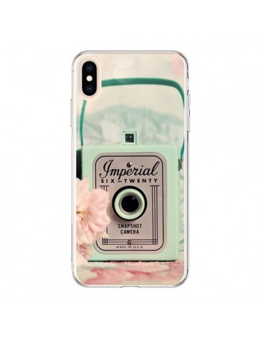 Coque iPhone XS Max Appareil Photo Imperial Vintage - Sylvia Cook