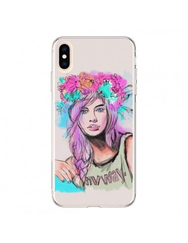 Coque iPhone XS Max Femme Mannequin Barbara Palvin - Sara Eshak