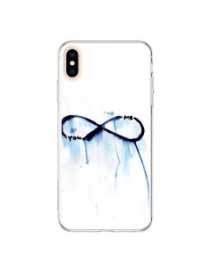 Coque iPhone XS Max Forever You and Me Love - Sara Eshak