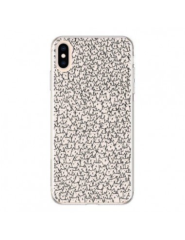 Coque iPhone XS Max A lot of cats chat - Santiago Taberna