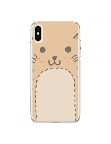 Coque iPhone XS Max Big Cat chat - Santiago Taberna