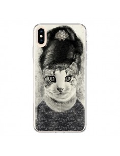 Coque iPhone XS Max Audrey Cat Chat - Tipsy Eyes