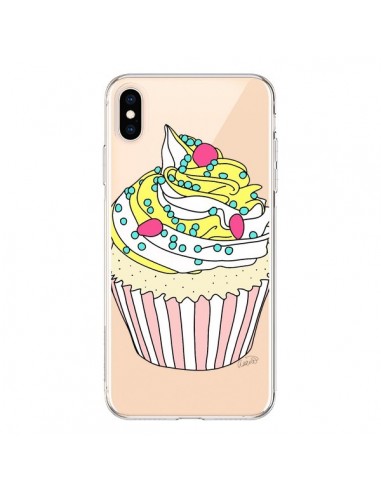 Coque iPhone XS Max Cupcake Dessert Transparente souple - Asano Yamazaki