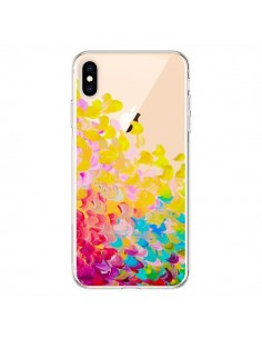 Coque iPhone XS Max Creation in Color Jaune Yellow...