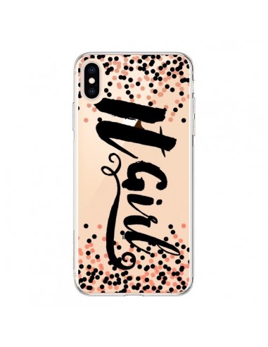 Coque iPhone XS Max It Girl Transparente souple - Ebi Emporium