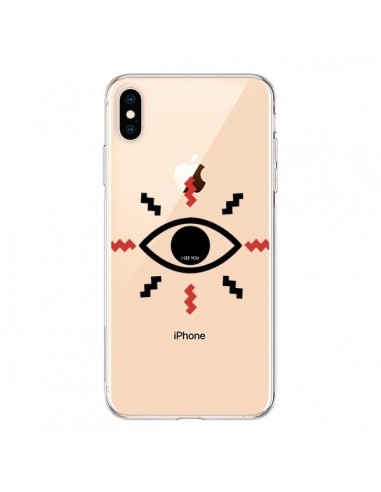 coque iphone xs max oeil