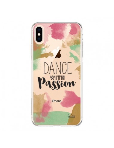 Coque iPhone XS Max Dance With Passion Transparente souple - Lolo Santo