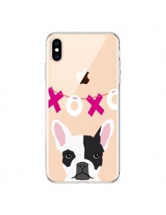 Coque iPhone XS Max Bulldog Français XoXo Chien...