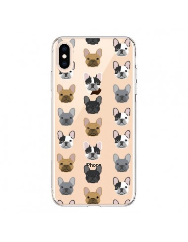 Coque iPhone XS Max Chiens Bulldog Français Transparente souple - Pet Friendly