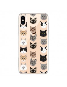 Coque iPhone XS Max Chats Transparente souple - Pet Friendly