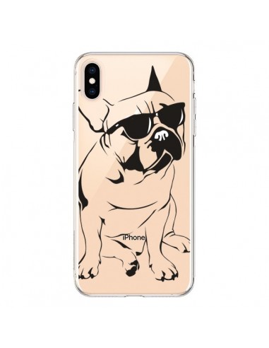 Coque iPhone XS Max Chien Bulldog Dog Transparente souple - Yohan B.