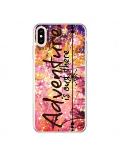 Coque iPhone XS Max Adventure Is Out There Fleurs - Ebi Emporium