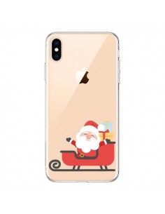 Coque iPhone XS Max Père Noël et son Traineau...