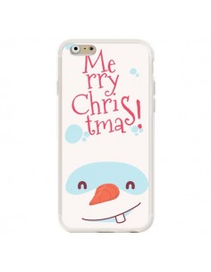 Coque iPhone 6 et 6S Bonhomme de Neige Merry Christmas...