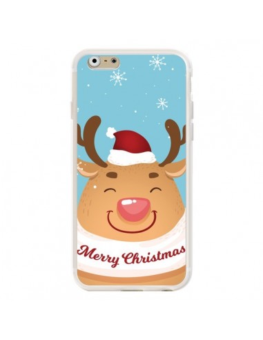 Coque iPhone 6 et 6S Renne de Noël Merry Christmas - Nico