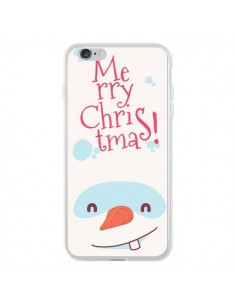 Coque iPhone 6 Plus et 6S Plus Bonhomme de Neige Merry...