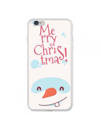 Coque iPhone 6 Plus et 6S Plus Bonhomme de Neige Merry Christmas Noël - Nico