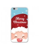 Coque iPhone 6 Plus et 6S Plus Bonnet du Père Noël Merry Christmas - Nico