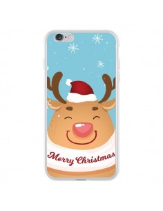Coque iPhone 6 Plus et 6S Plus Renne de Noël Merry...