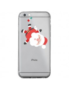 Coque iPhone 6 Plus et 6S Plus Père Noël et sa Guirlande...