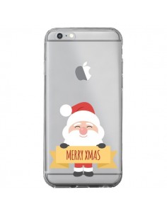Coque iPhone 6 Plus et 6S Plus Père Noël Merry Christmas...