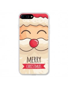 Coque iPhone 7 Plus et 8 Plus Moustache du Père Noël...
