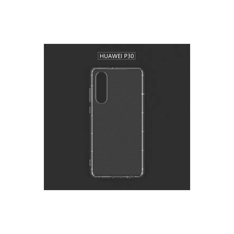 Coque Huawei P30 Transparente en silicone...