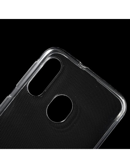 Coque Samsung Galaxy A40 Transparente en silicone semi-rigide TPU