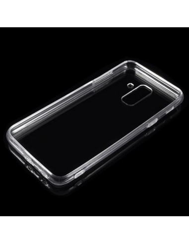 Coque Samsung Galaxy A6 Plus Transparente en...