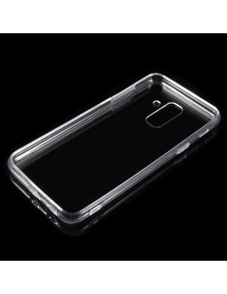Coque Samsung Galaxy A6 Plus Transparente en silicone semi-rigide TPU