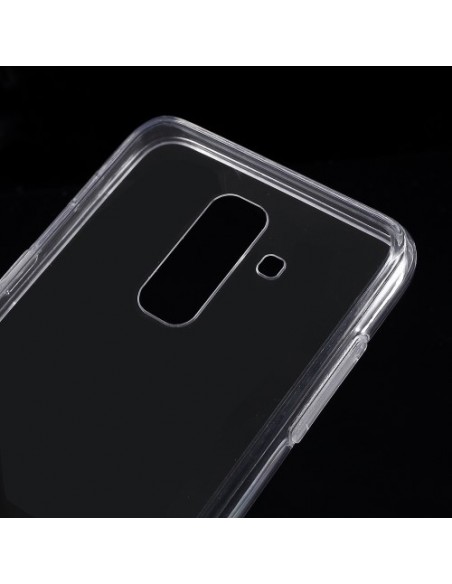 Coque Samsung Galaxy A6 Plus Transparente en silicone semi-rigide TPU