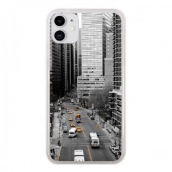 Coque iPhone 11 New York Noir et Blanc - Anaëlle François