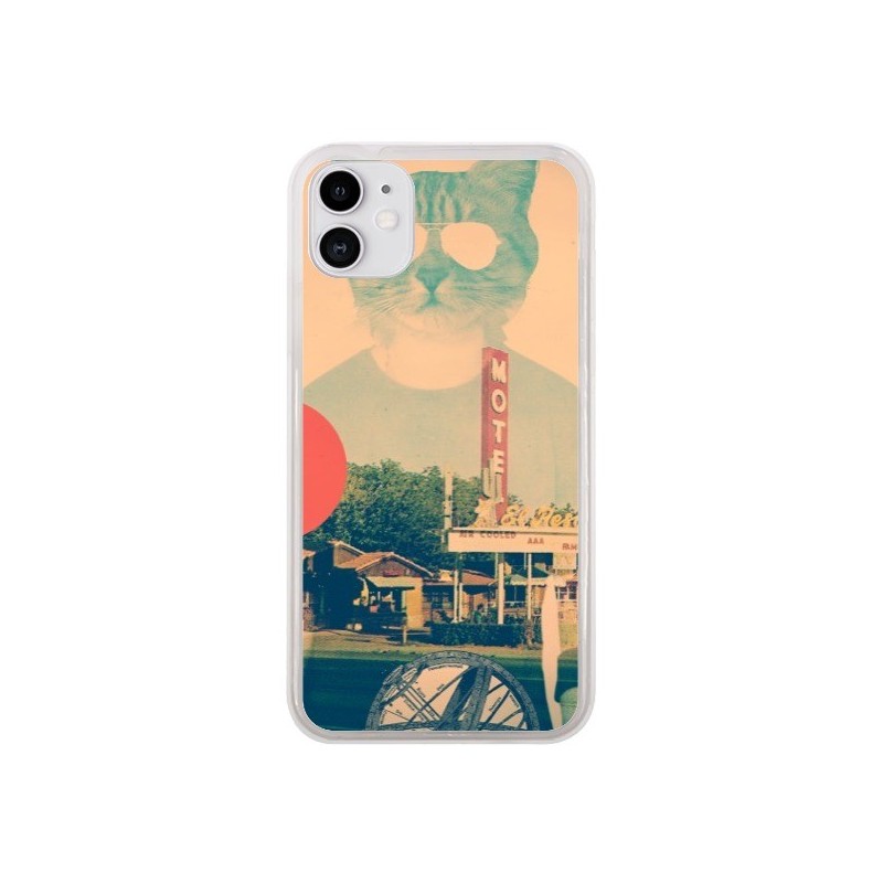 Coque iPhone 11 Chat Fashion The Cat - Ali Gulec