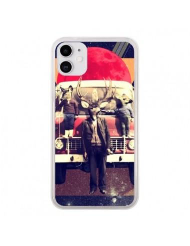 Coque iPhone 11 Cerf Le Camion - Ali Gulec