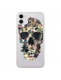 Coque iPhone 11 Skull Vintage Tête de Mort Transparente - Ali Gulec