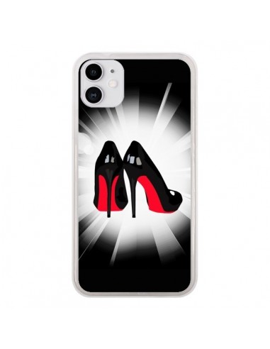 Coque iPhone 11 Chaussures Semelles Rouges Red Soles Femme - Aurelie Scour